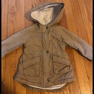Old Navy Girls Military Coat 18-24 months